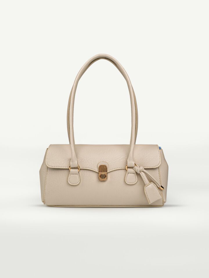 Maria Krem Kadın Omuz Çantası